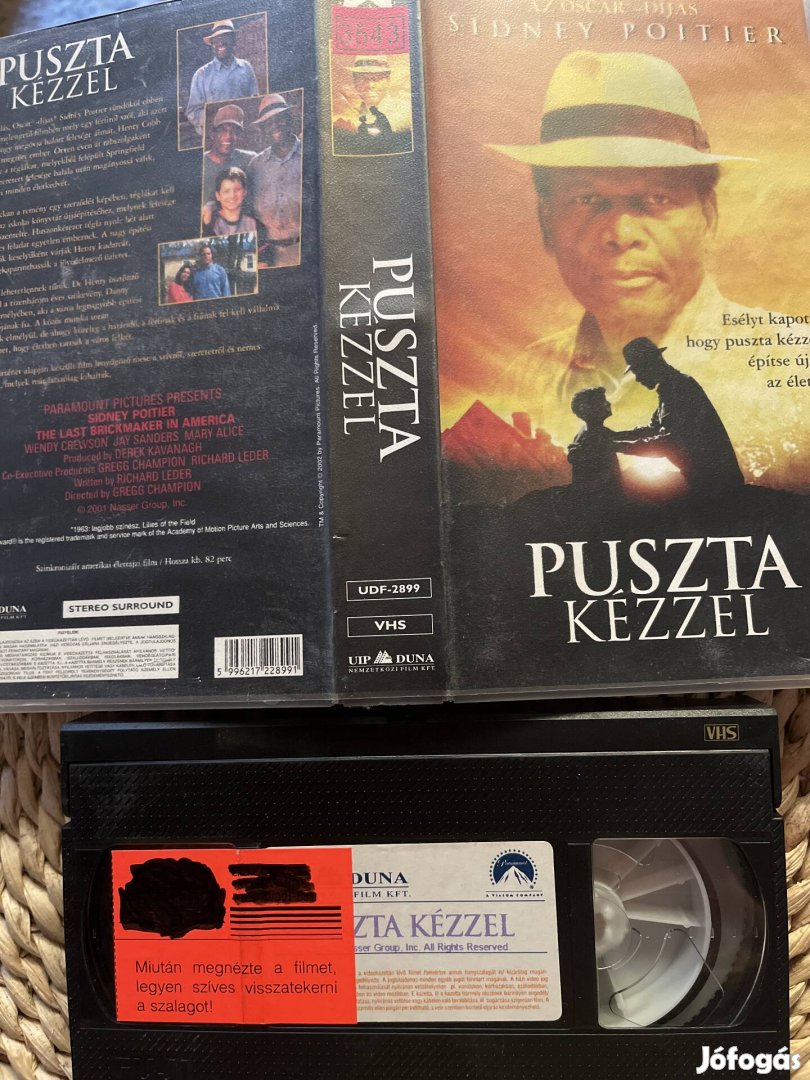 Puszta kézzel vhs kazetta