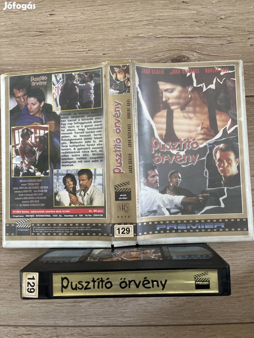 Pusztitó örvény vhs 