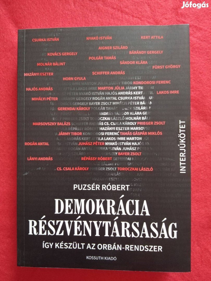 Puzsér Róbert: Demokrácia részvénytársaság ( Orbán / Gyurcsány)