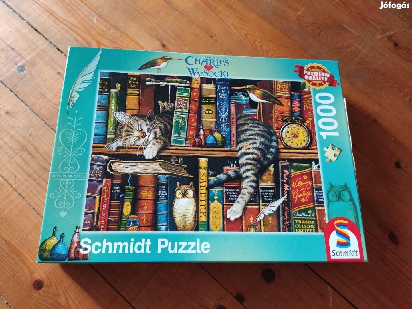 Puzzle 1000 könyves
