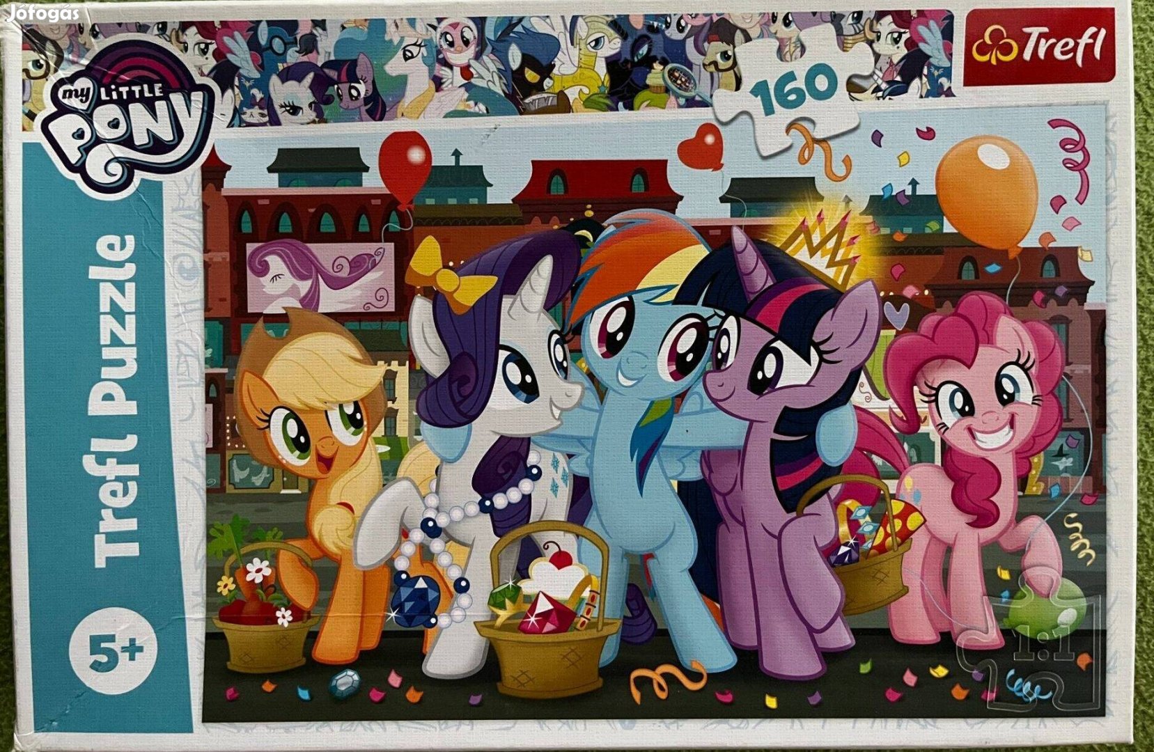 Puzzle 160 darabos kirakó - Én kicsi pónim - My little pony