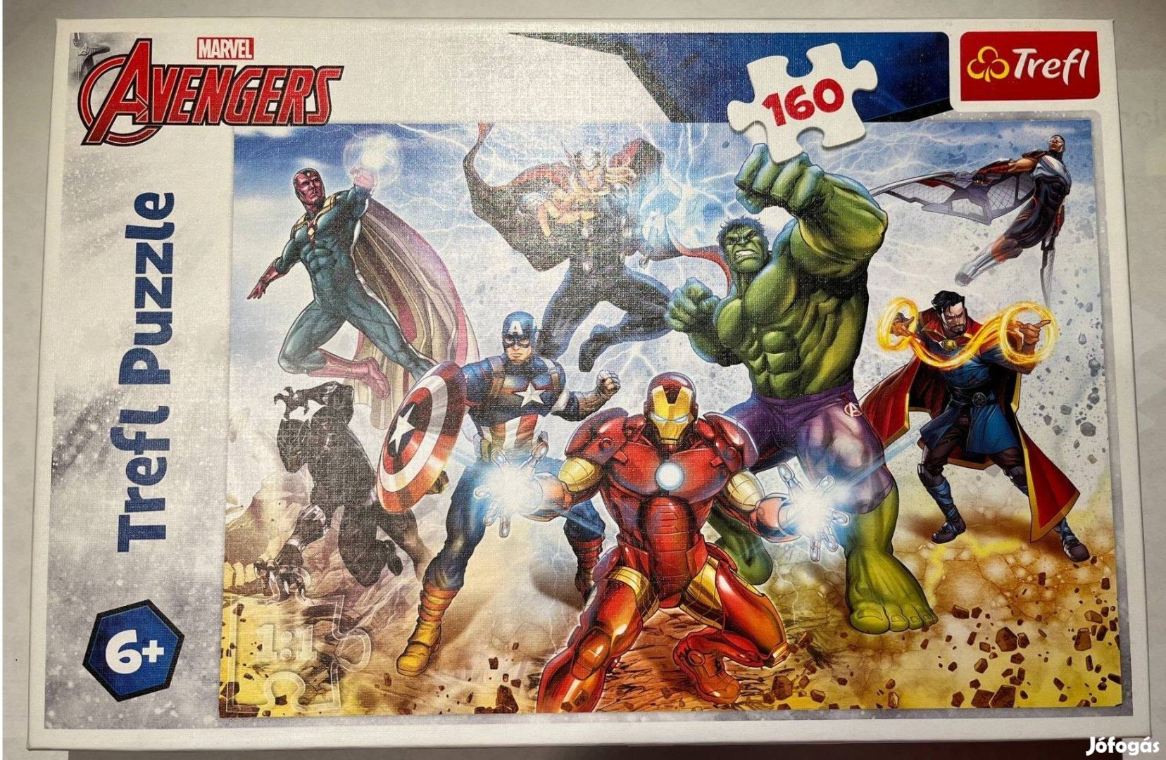 Puzzle 160 darabos kirakó - Marvel Avengers - Szuperhősök