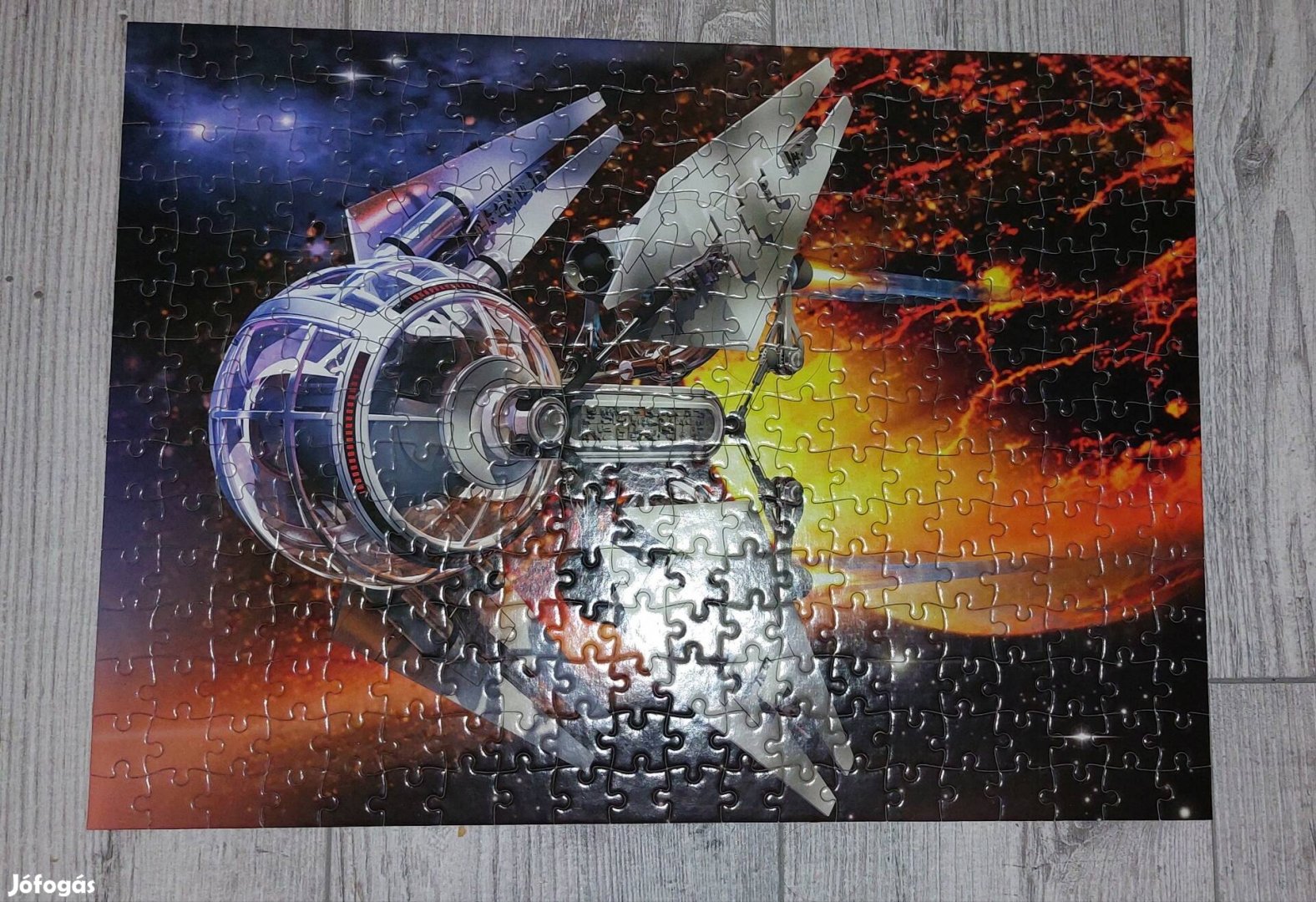 Puzzle 300 db-os 1x kirakott 2 féle együtt=800,-