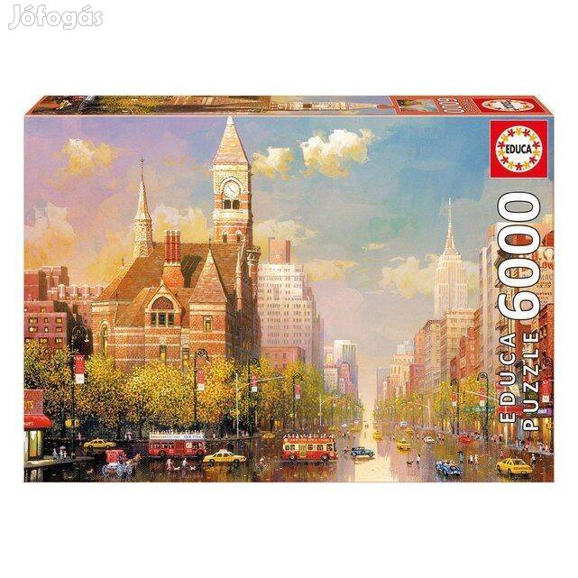 Puzzle 6000 darabos Hiánytalan