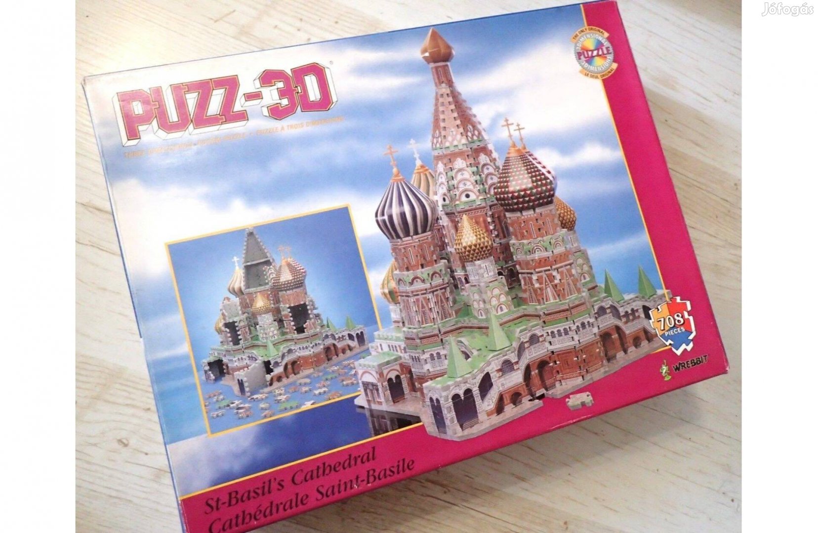 Puzzle Moszkvai Szent Bazil Katedrális 3D térbeli puzzle