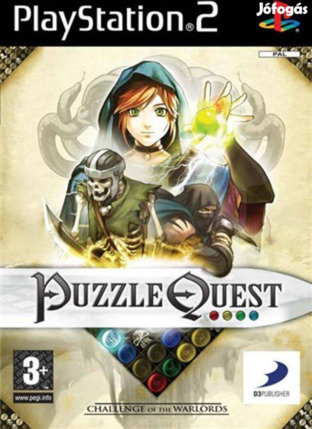 Puzzle Quest - Challenge Of The Warlords PS2 játék