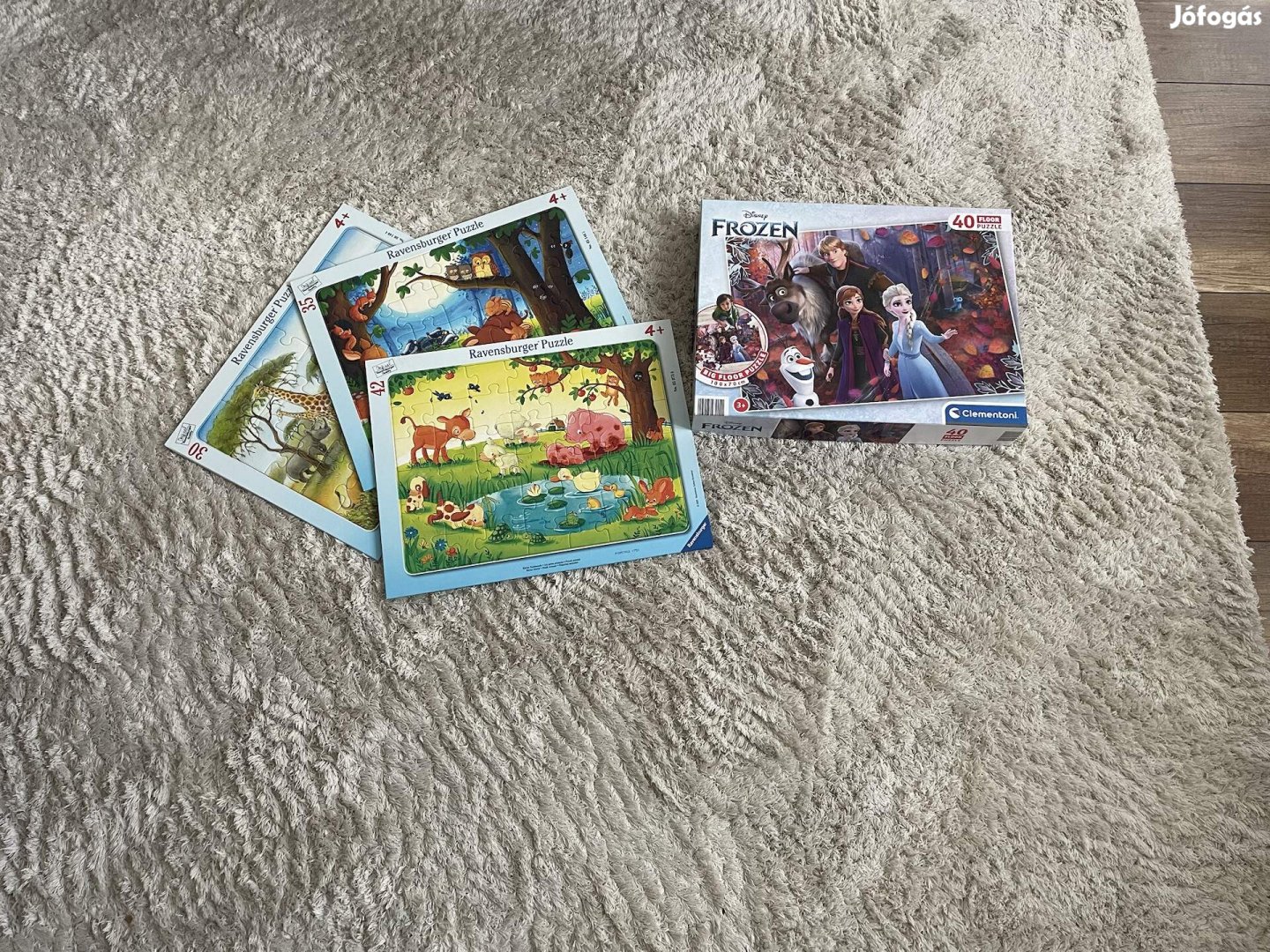 Puzzle Ravensburger 3 db és Disney Frozen egyben