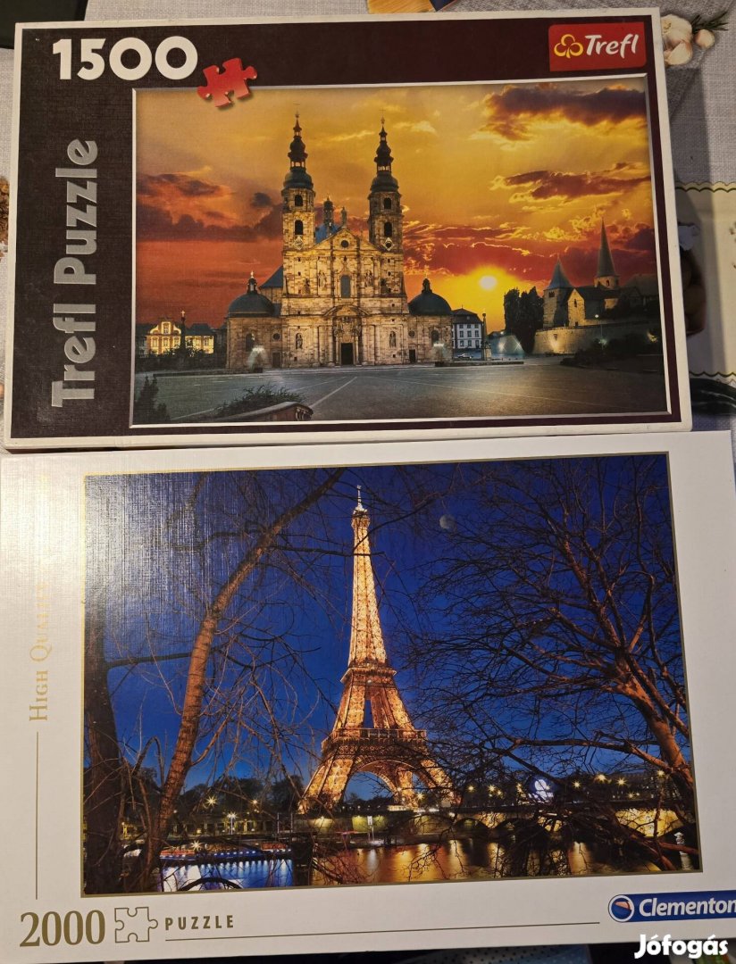 Puzzle: Eiffel torony, Trefl, Ravensburger, Clementoni