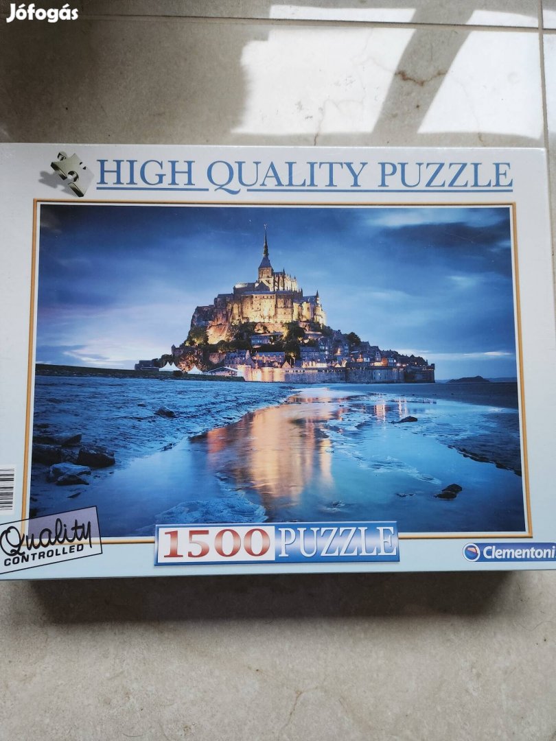 Puzzle clementoni 1500 darabos, új, becsomagolt