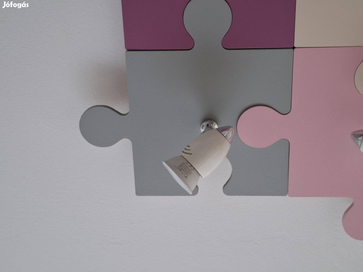 Puzzle gyerek szoba világítás lányos