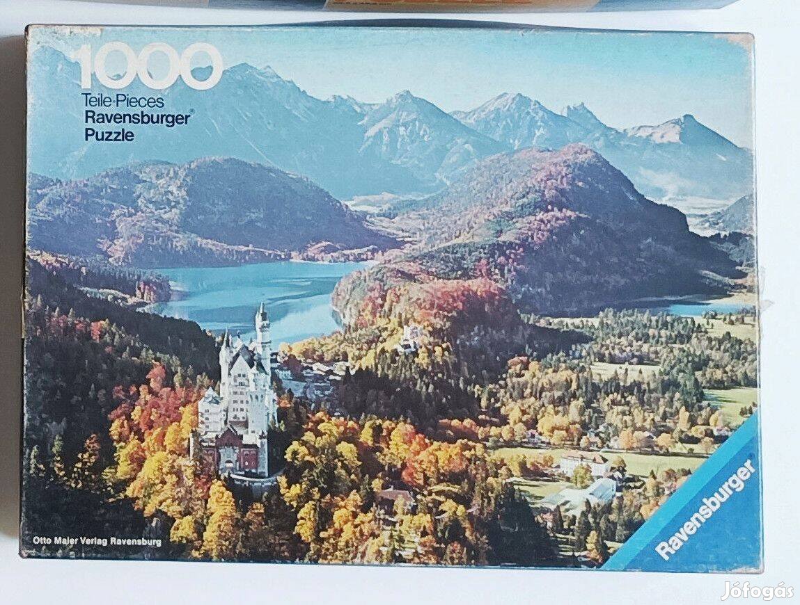 Puzzle készlet, Ravensburger 1000 db-os, hiánytalan