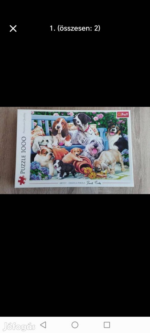 Puzzle/kirakó 1000 db új