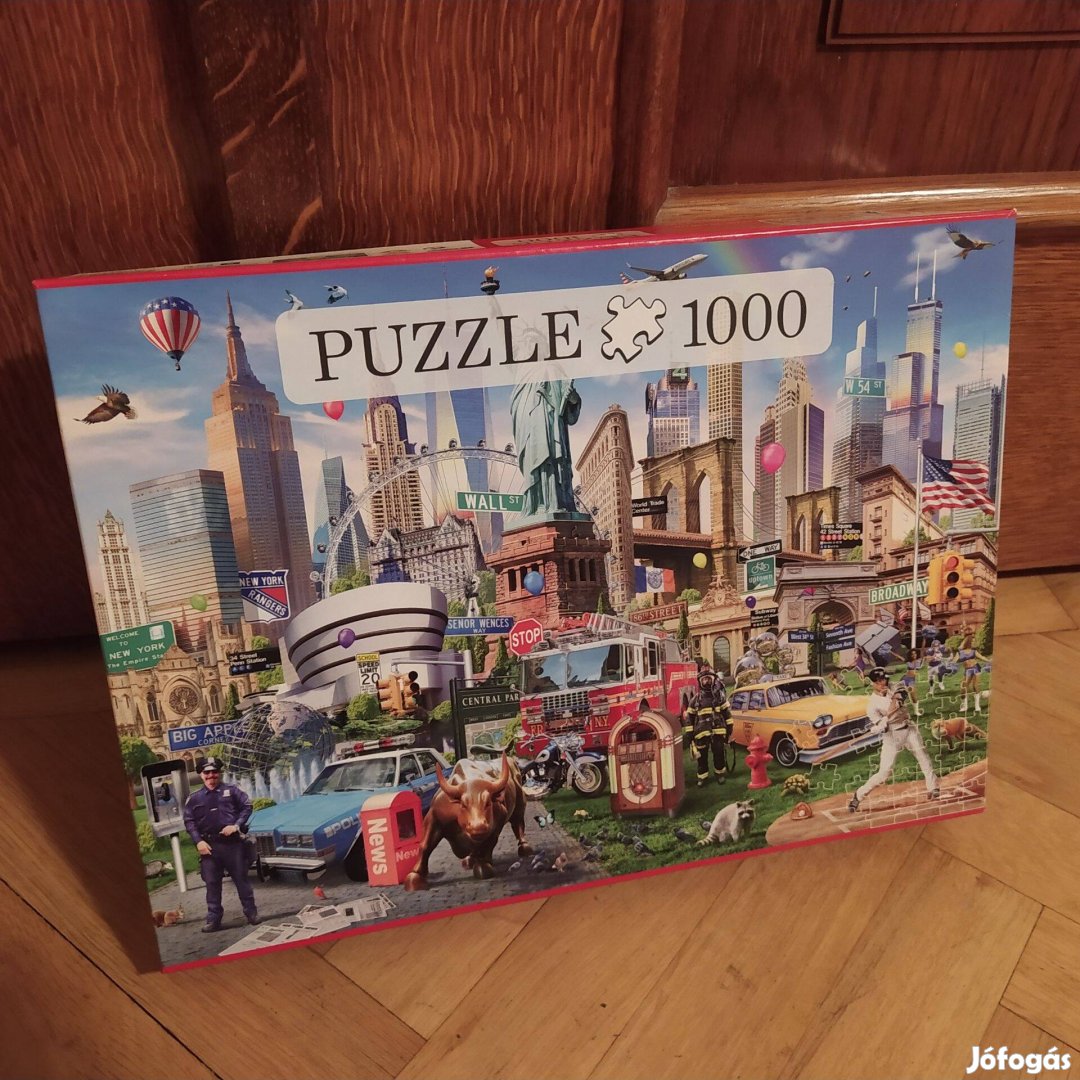 Puzzle kirakó játék 1000 db New York