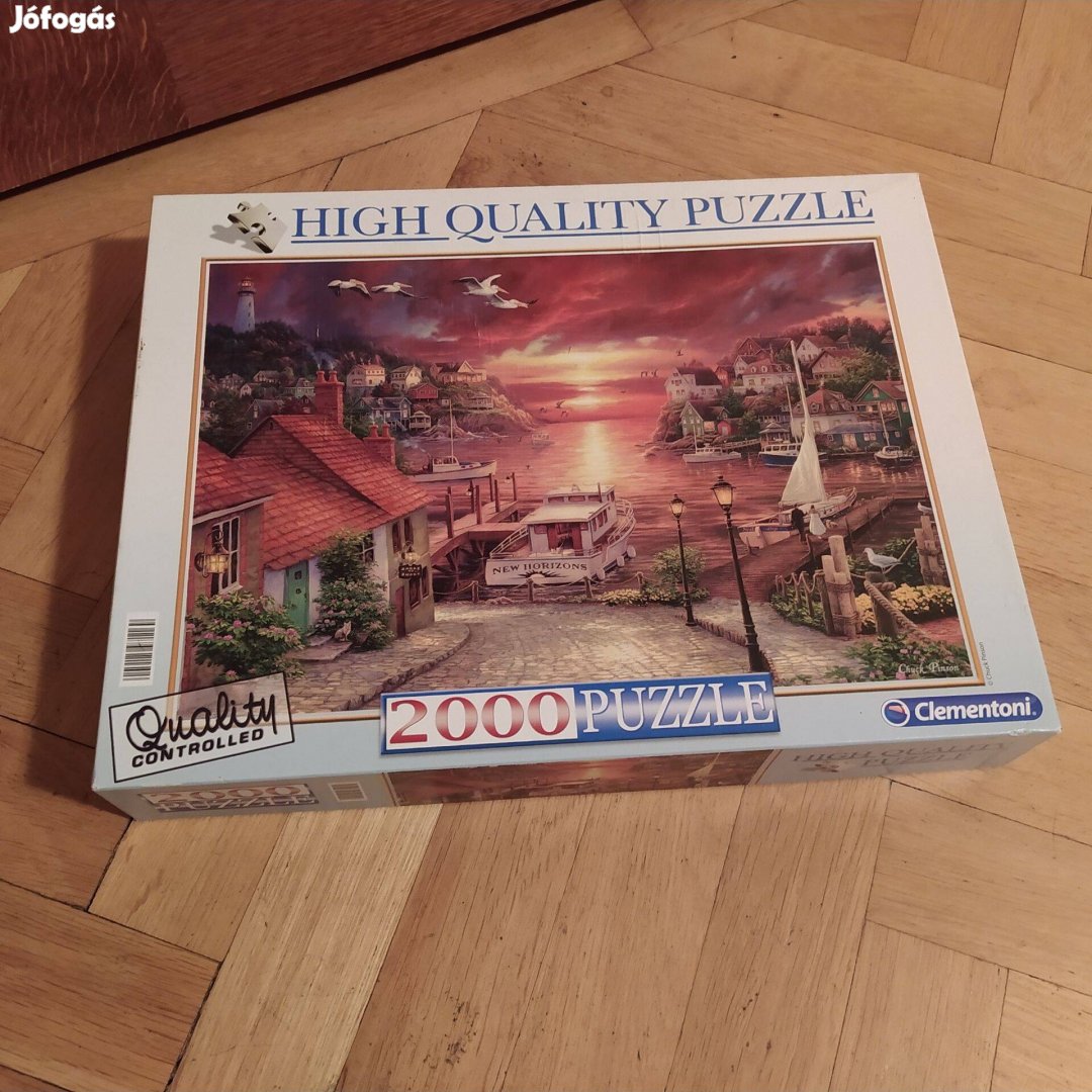 Puzzle kirakó játék 2000 db hiánytalan Clementoni