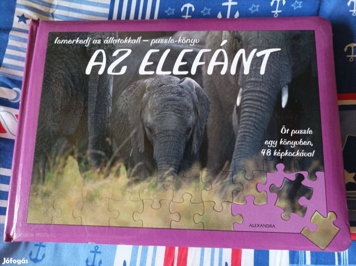 Puzzle könyv: Az elefánt