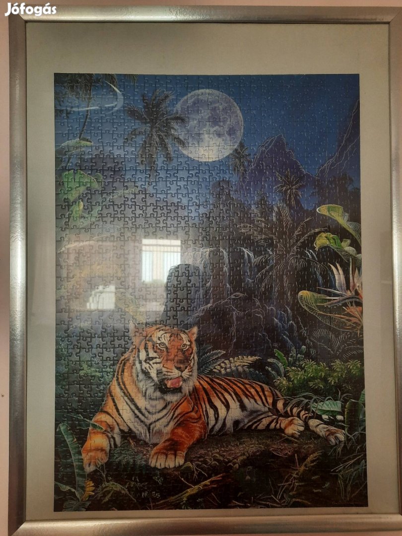 Puzzle tigris kép