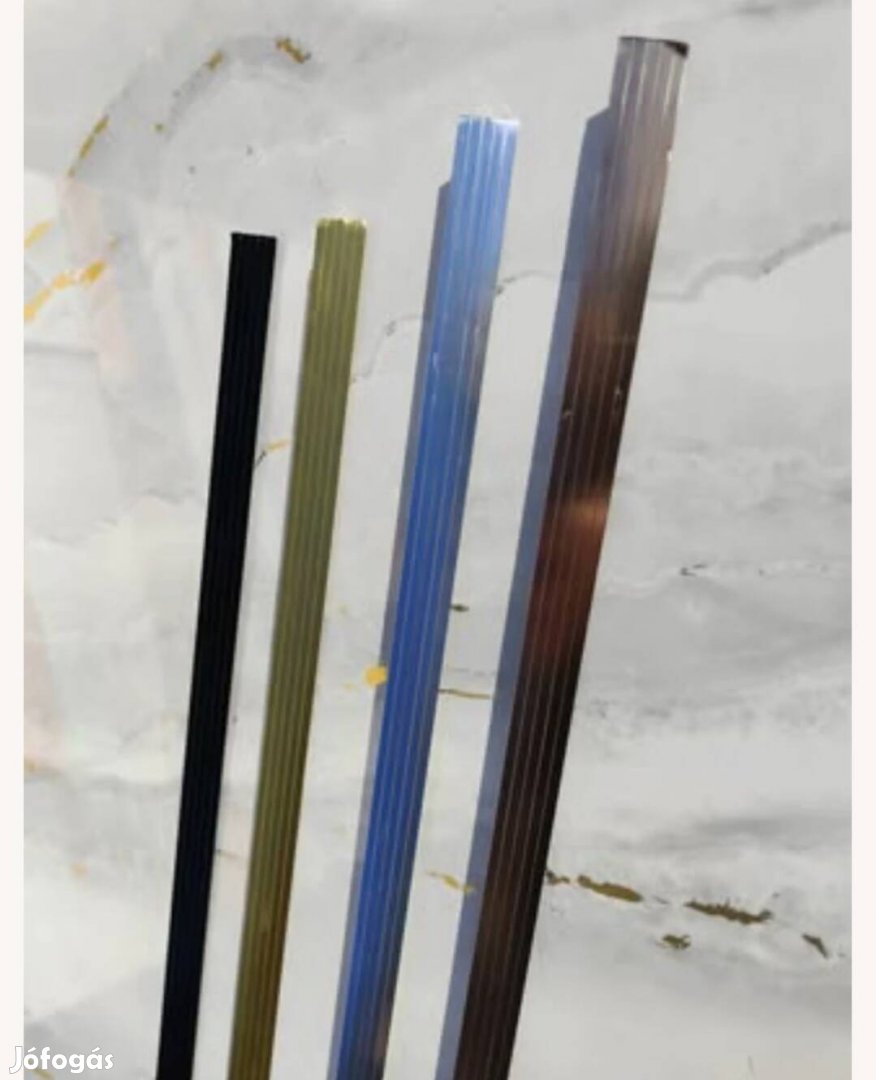 Pvc alumínium élzáró profil