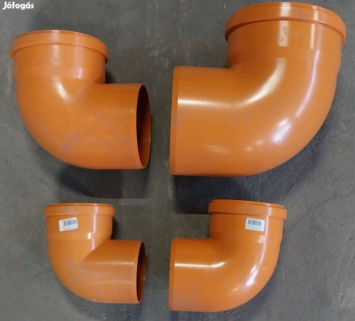Pvc kg könyök 110/90 Pestan