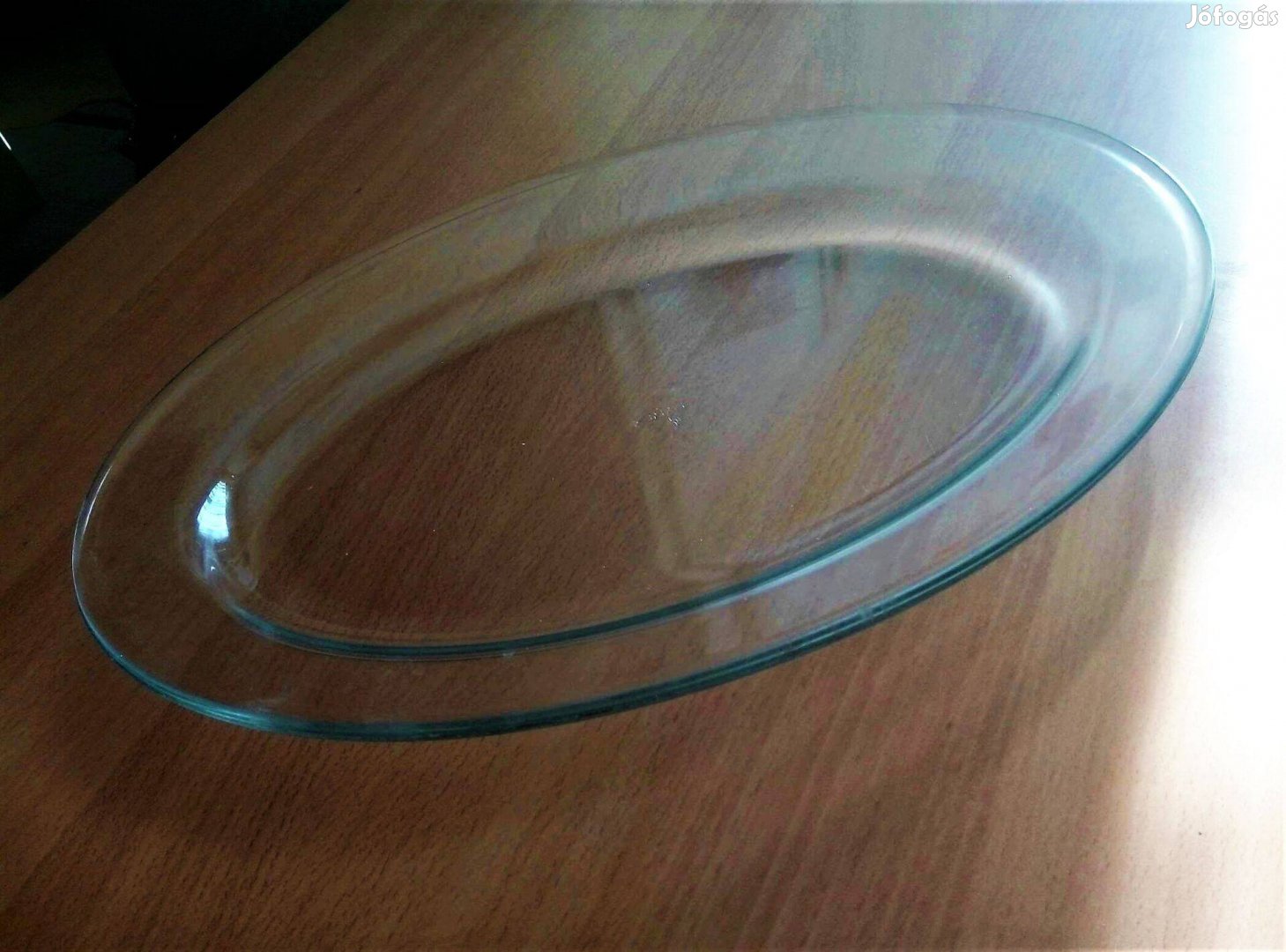 Pyrex Sedlex-France (315-H) vintázs nagy vastag ovál tál