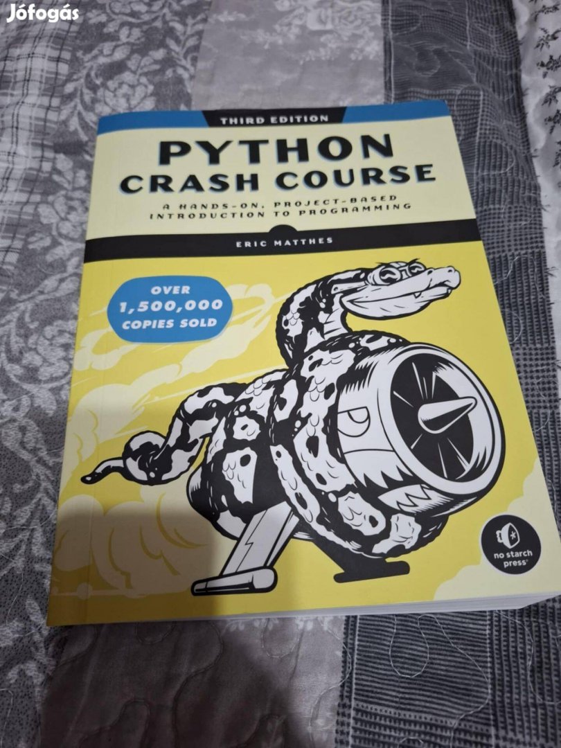 Python ,angol nyelvű könyv *új*