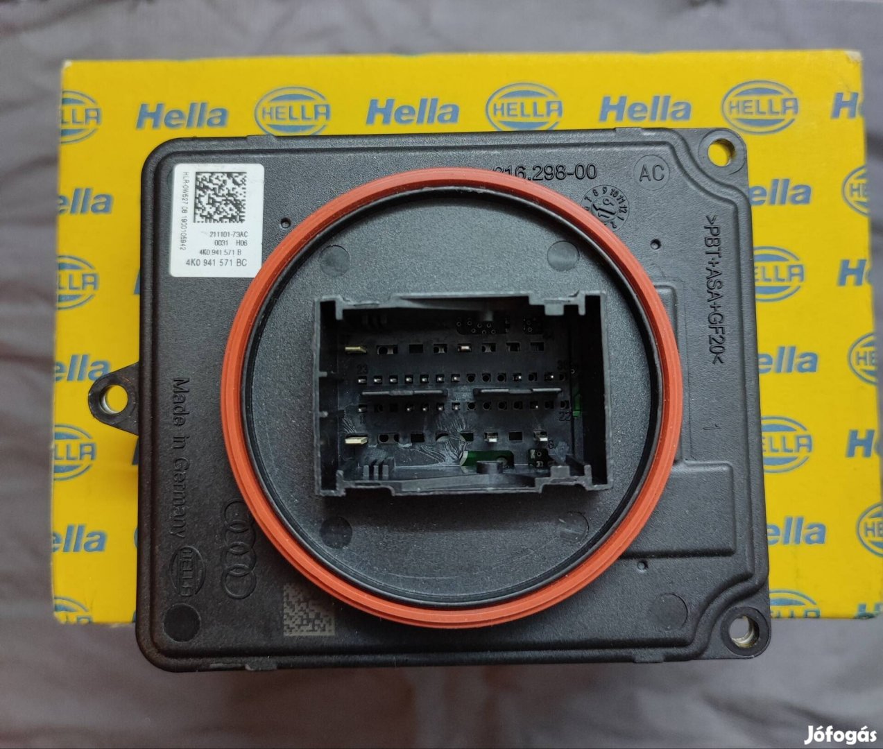 Q3 F3 led fényszoro uj vezérlő modul audi 4k0941571ba