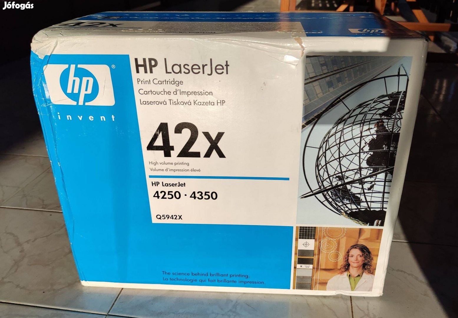 Q5942X Eredeti Bontatlan toner Laserjet 4250, 4350