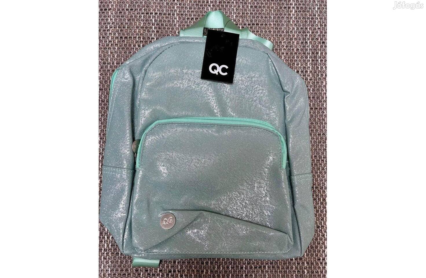 QC Sparkle hátizsák (fényes menta)