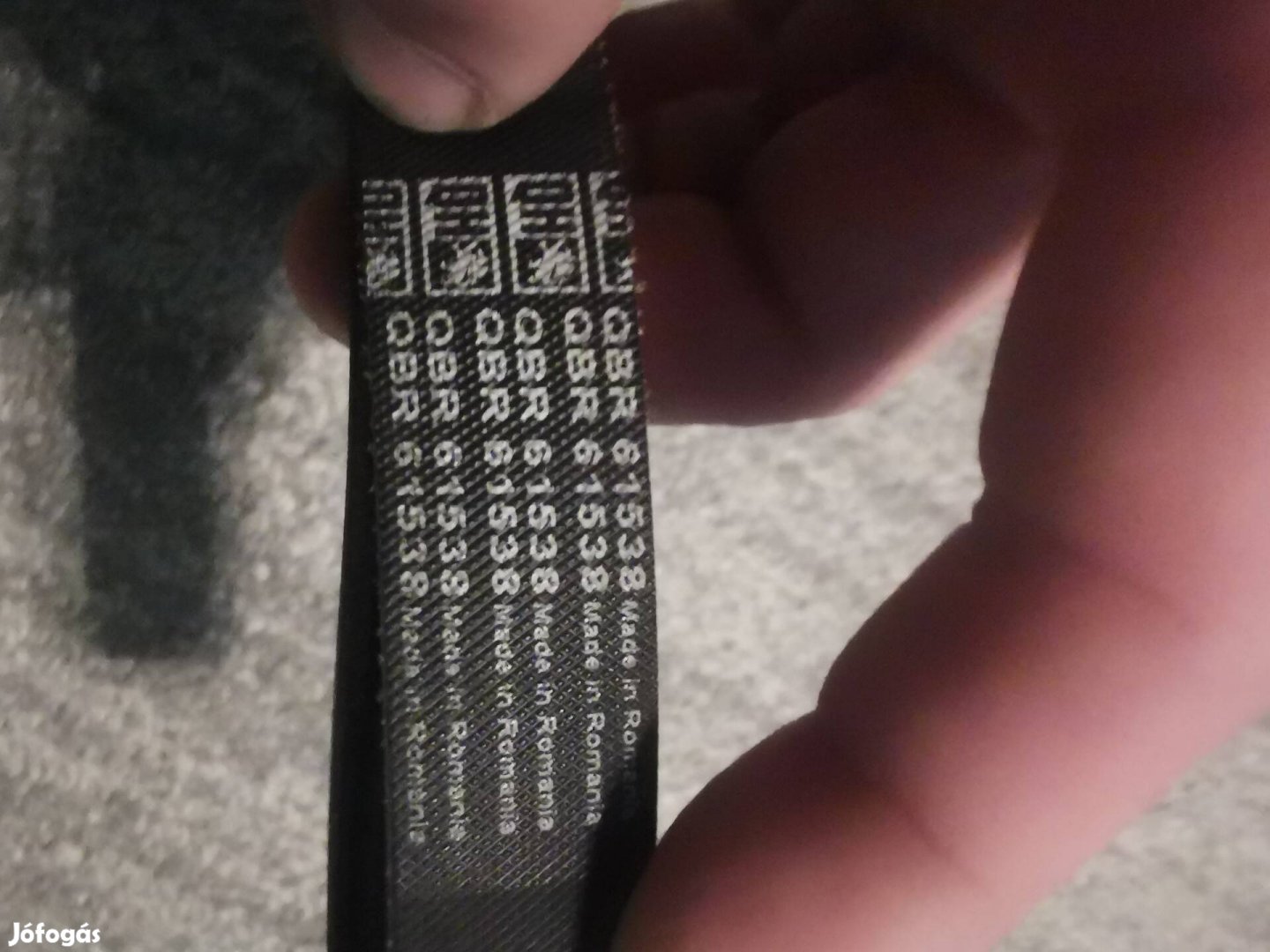 QH Qbr 6 PK 1538 Új Hoszbordás Szíj