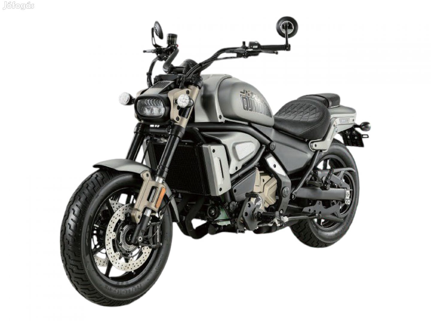 QJMOTOR SRV 700 motorkerékpár ezüst 2025
