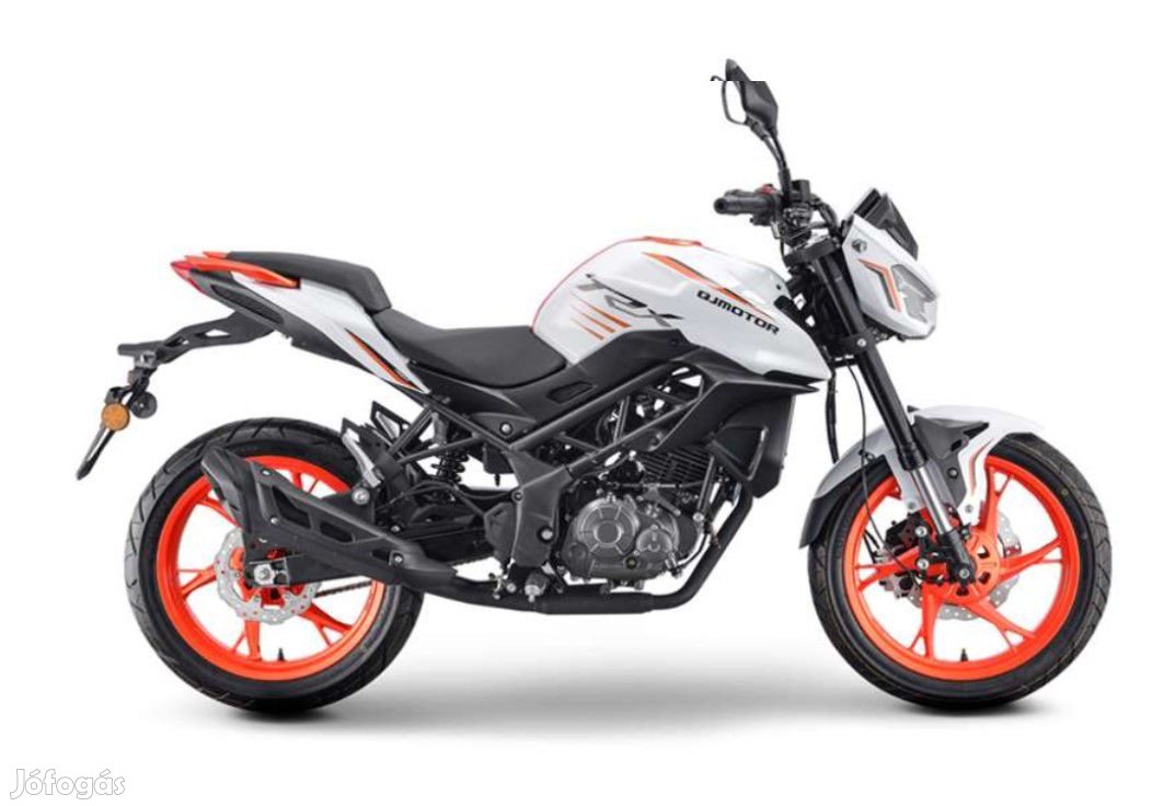 QJMOTOR TRX 125 CBS Motorkerékpár fehér 2025