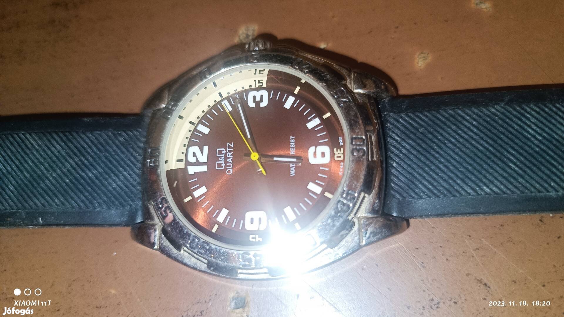 Q&Q by citizen /miyota. 45 mm-es. Újszerű. Hibátlan. Posta 