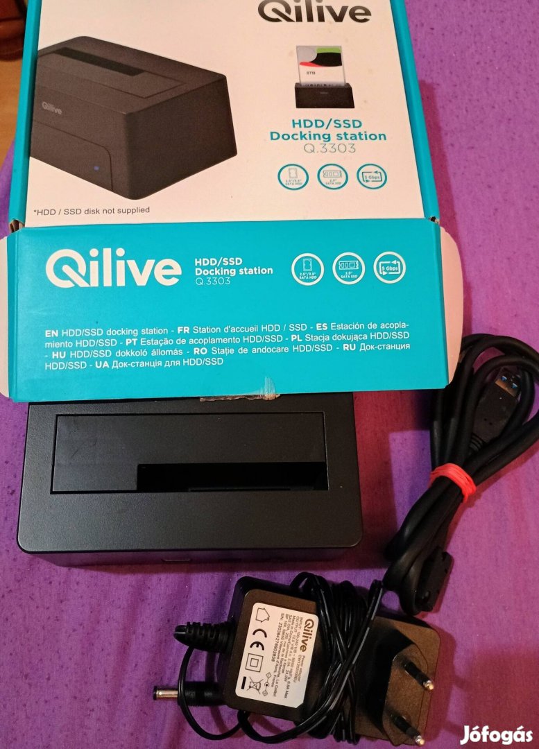 Qilive Hdd/SSD Dokkoló állomás 