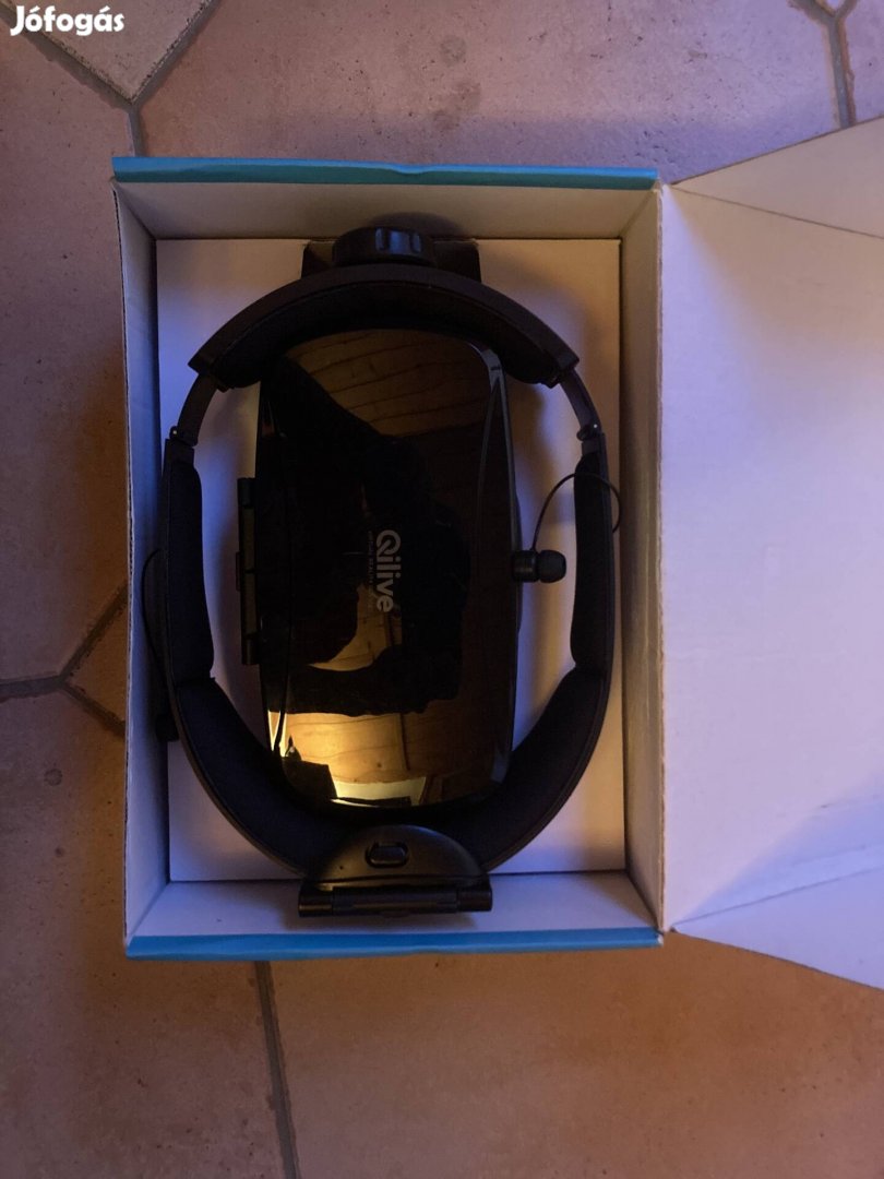 Qilive VR szemüveg fülhallgatóval
