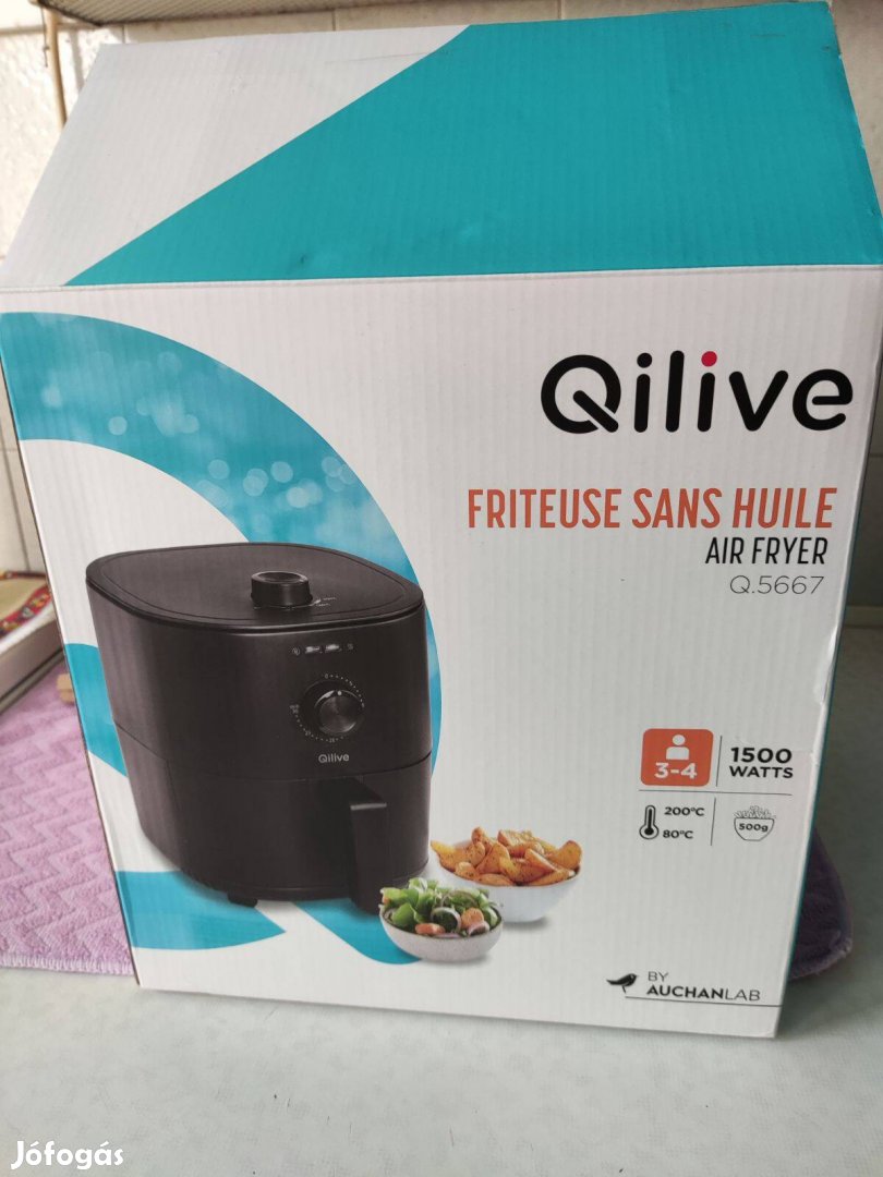 Qilive forrólevegős fritőz