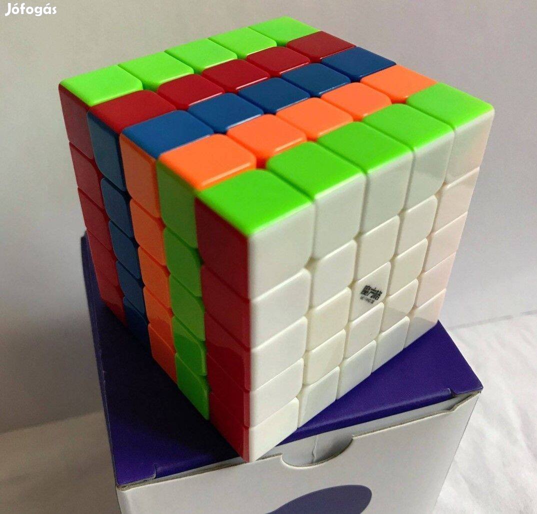 Qiyi Cubikon Speedcube 5x5-ös (5x5x5) profi rubik játék, kocka, új