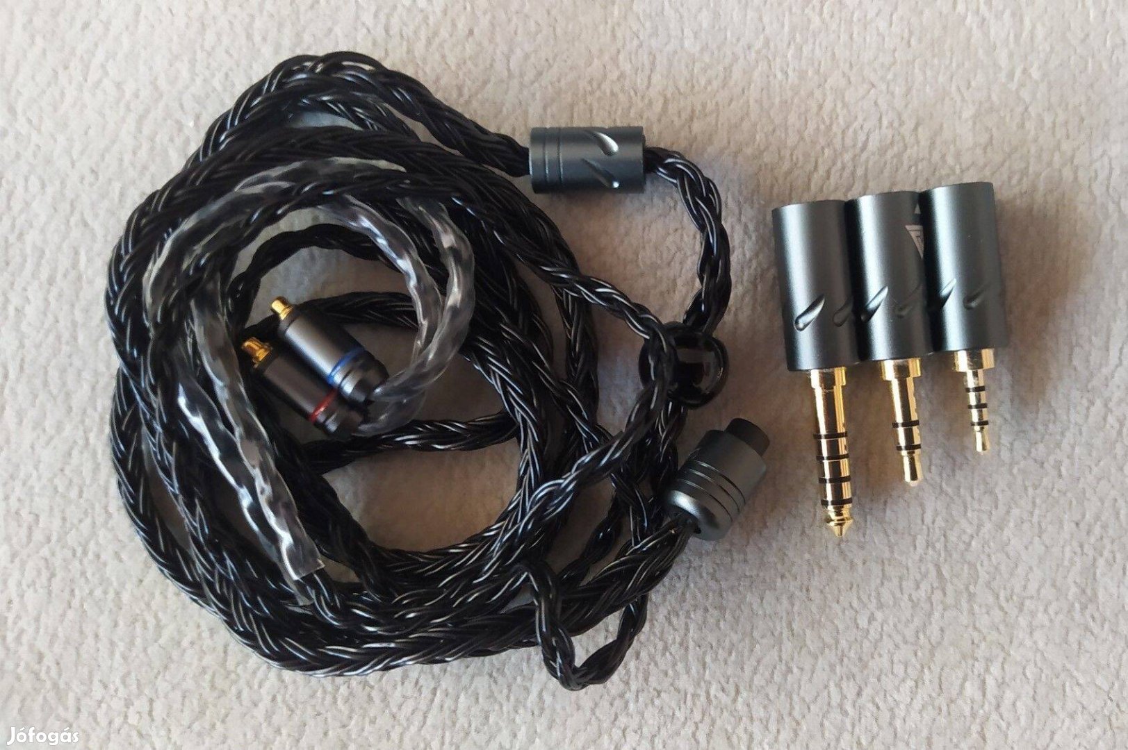 Qkz fülhallgató iem mmcx kábel cserélhető csatlakozókkal