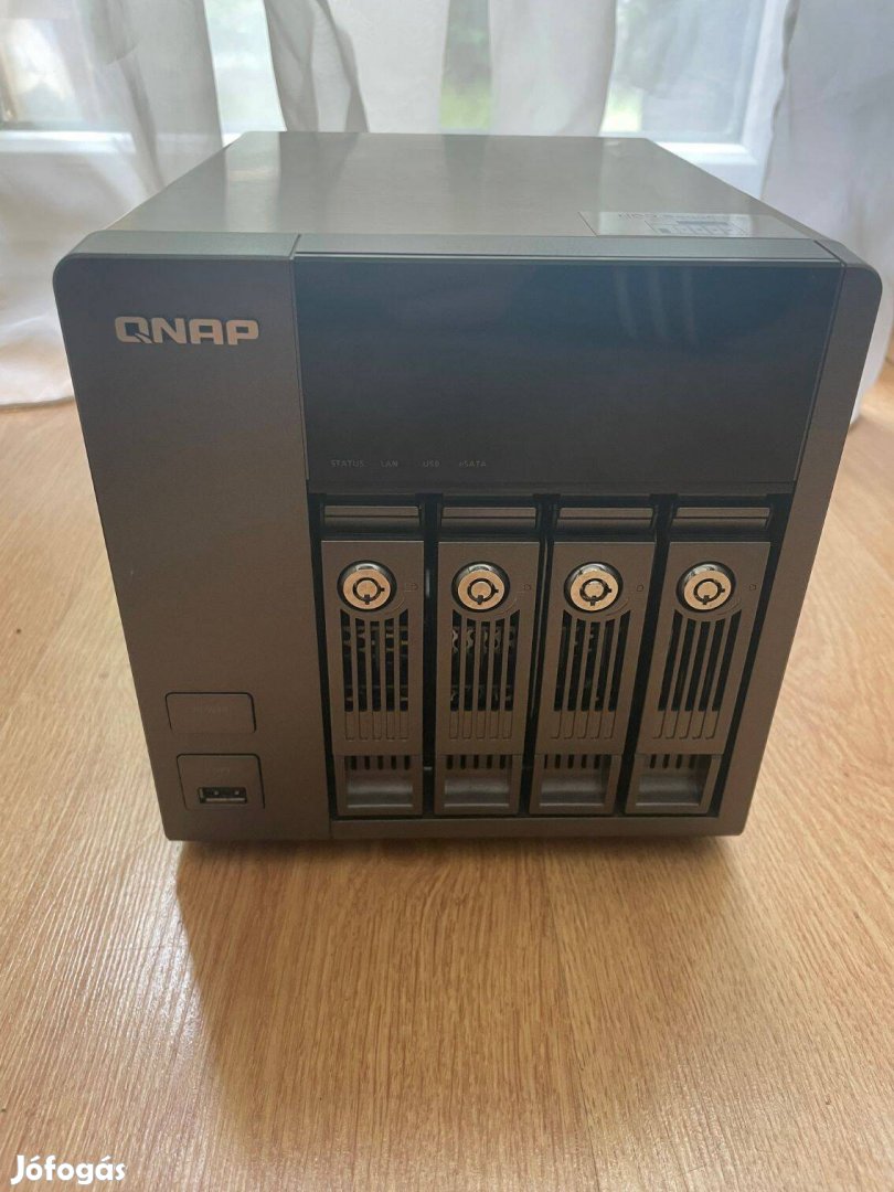 Qnap TS410-Asztali tároló egység-Otthoni saját felhő +2x2000GB HDD