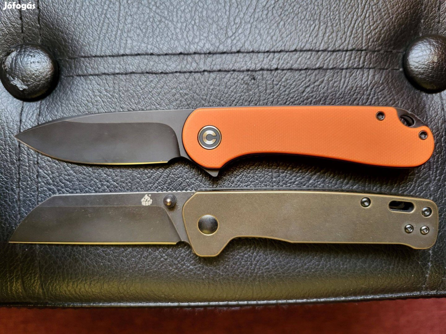 Qsp Penguin Brass, Civivi Elementum bicska