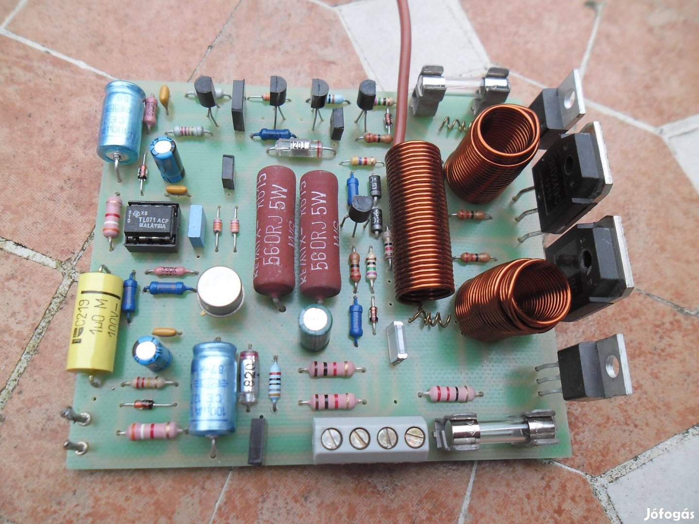 Quad 405 végfokpanel