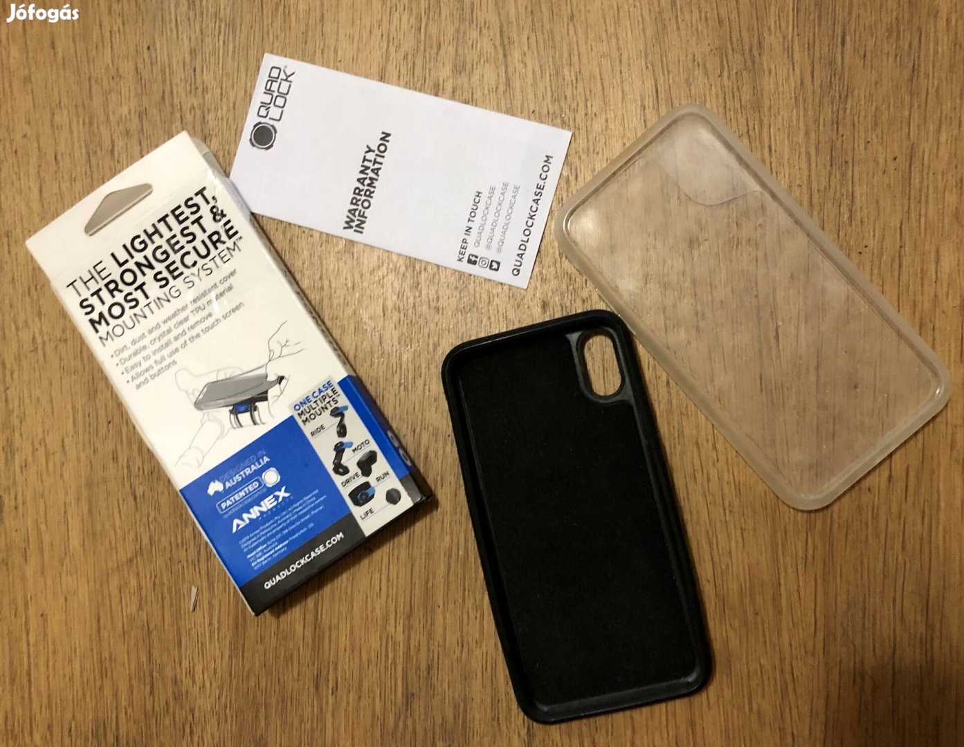 Quad lock iphone X/Xs tok és poncho