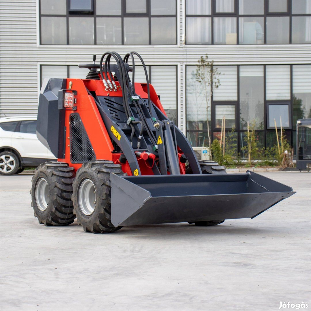 Quad rakodó USA. Briggs,13.5Hp.Motor, Hidraulikus hajtás. Új!