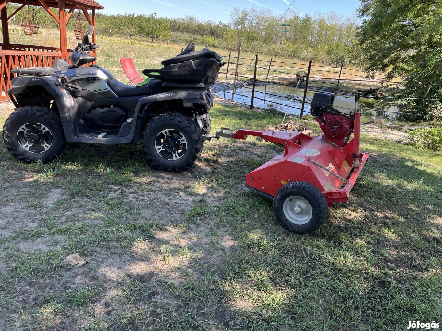 Quad után szárzúzó