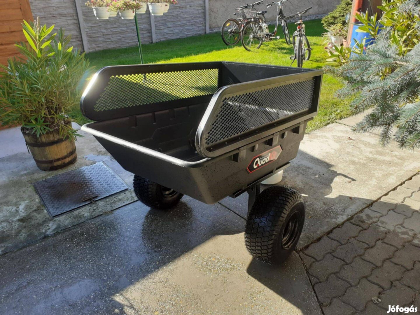 Quad utánfutó