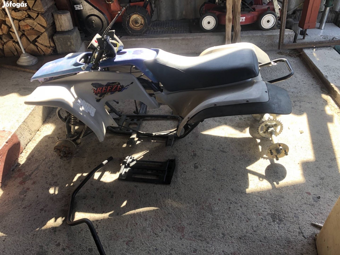 Quad yamaha qwad bontva