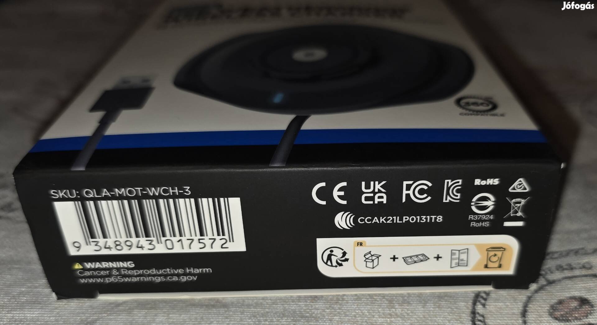 Quadlock időjárásálló vezeték nélküli töltőfej eladó