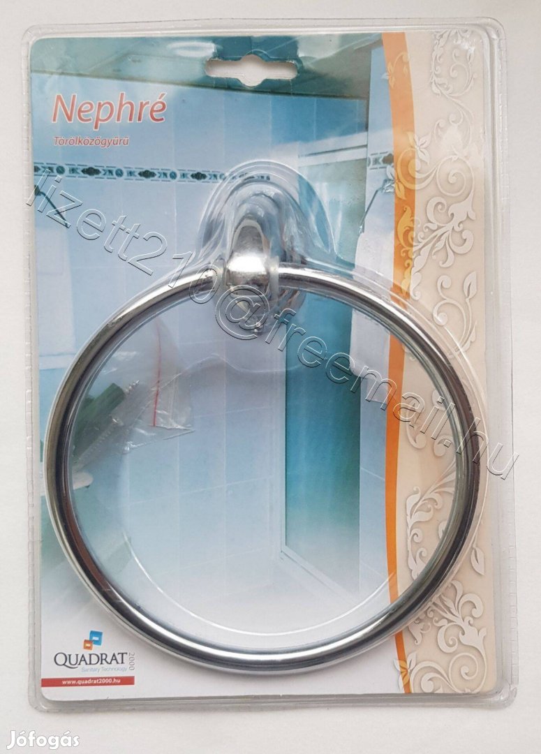 Quadrat Nephré Törölközőgyűrű bontatlan csomagolás A02