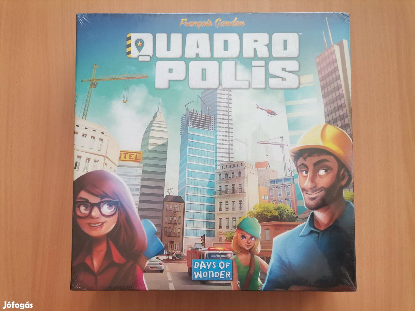 Quadro polis, a csoda napjai családi társasjáték 8+