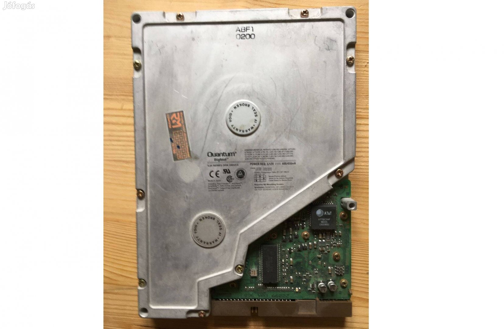 Quantum Bigfoot 5,25 Series Disk Drive merevlemez