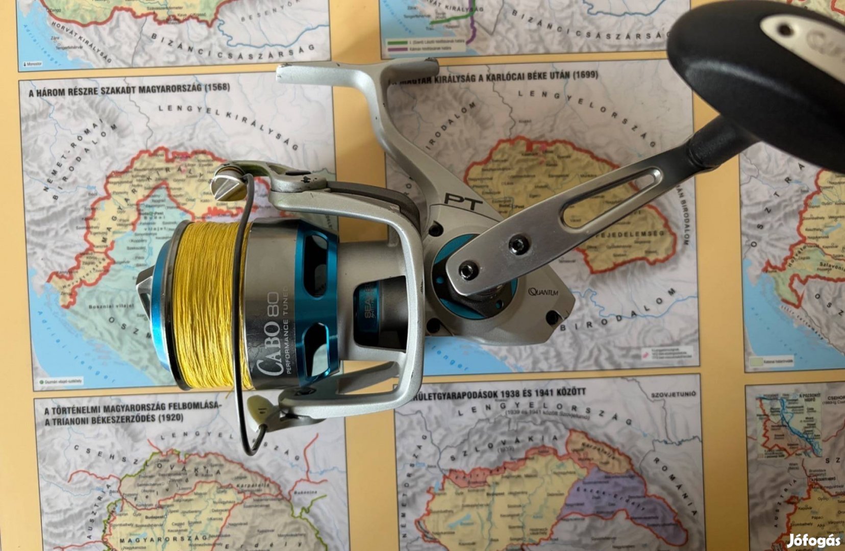 Quantum cabo pt80 harcsázós orsó
