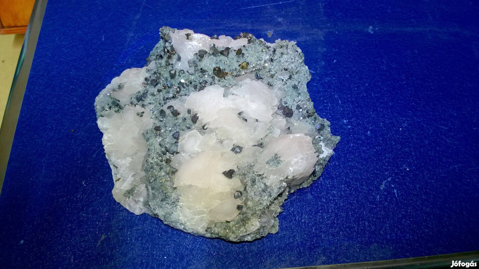 Quartz (quartz+pirit+galenit) ásvány, természetes képződmény eladó